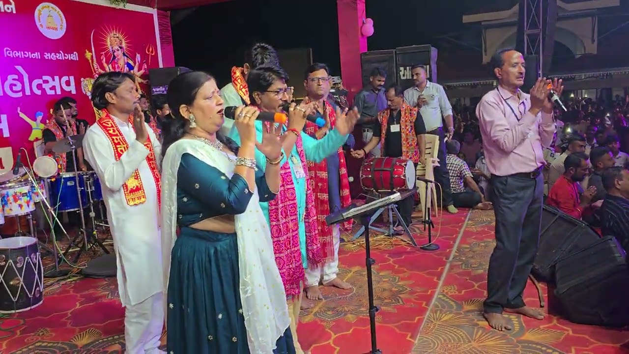 ધૂન | Ambaji Temple Live Garba | 2025 | Dhun | Day 6 | Smita Patel | Nimesh Palanpuri | અંબાજી