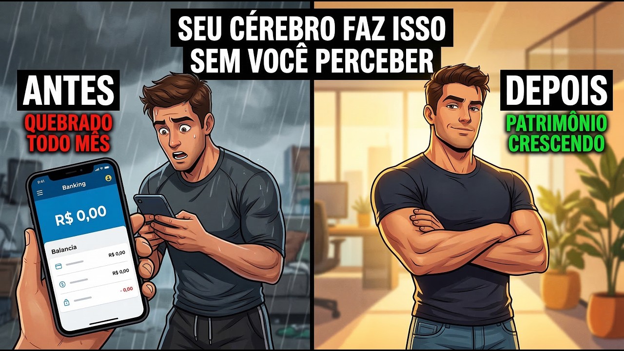 A Psicologia Que Te Mantém Quebrado Mesmo Ganhando Bem (5 Mecanismos Que Ninguém Explica)