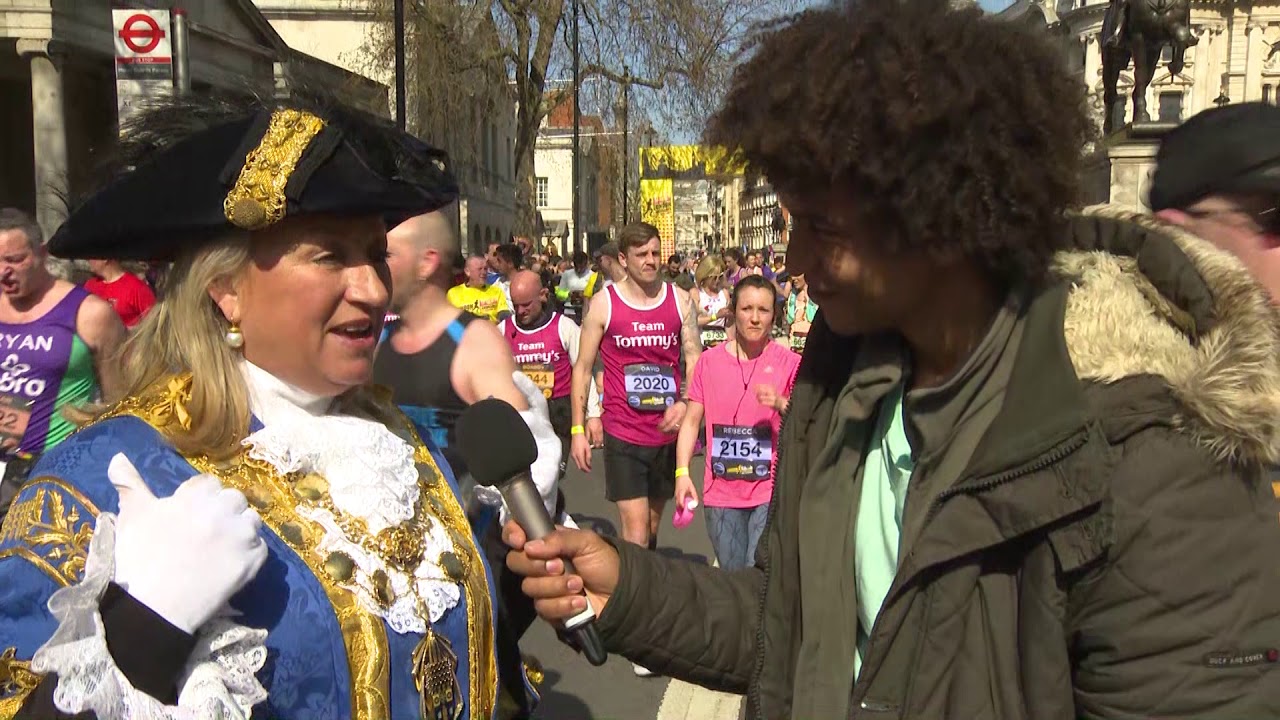 Interview with the Lord Mayor of Westminster - London Landmarks Half Marathon 2019