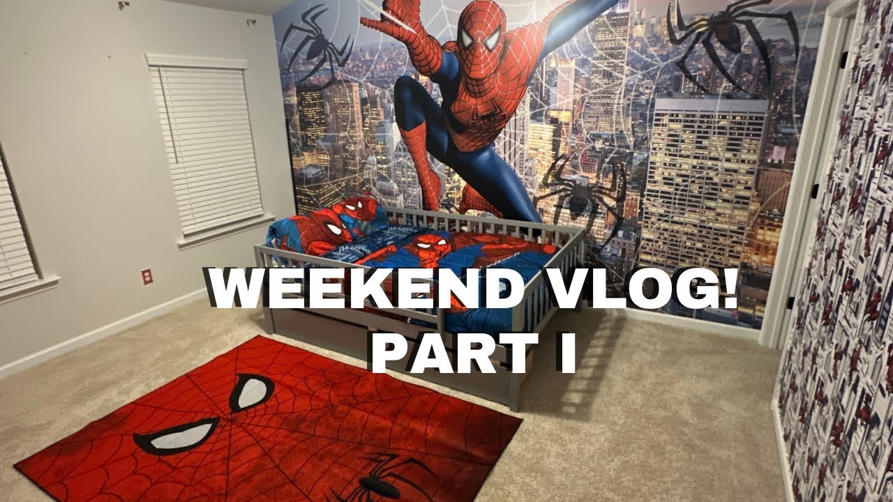 “Big Day for My Little Hero: Ear Tubes + Spider-Man Bedroom Makeover!”