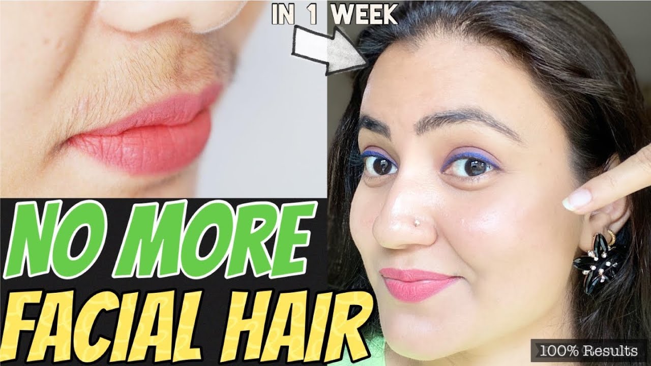 7 DAYS SKINCARE CHALLENGE : Remove Facial Hair & Get Glowing Soft Skin in Just 7 Days | 100% Results