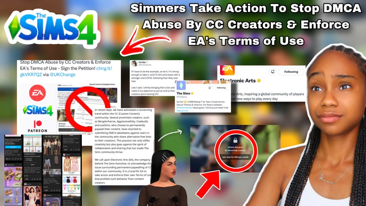 🚨 CC & Mod Creators face Backlash due to Paywalls & Illegally Activity + Simmers Concerns & More !