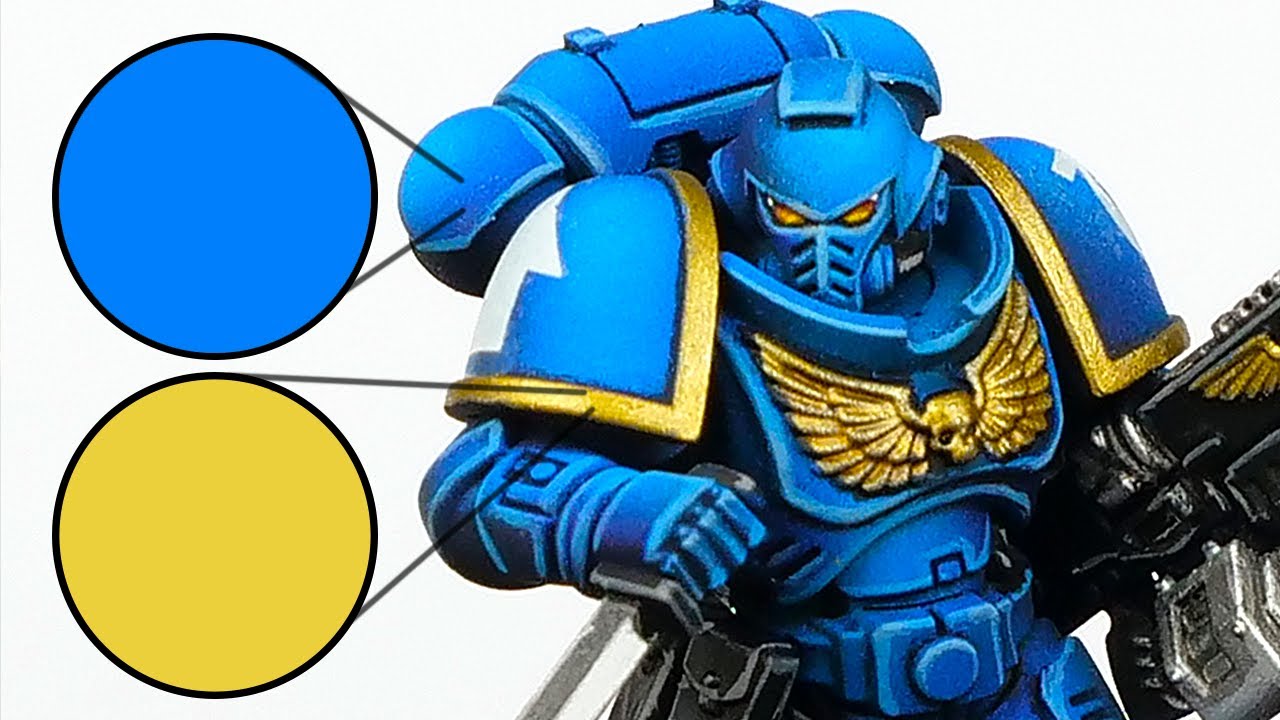 Выбирайте цветовые схемы для Warhammer Minis как ПРОФИ!