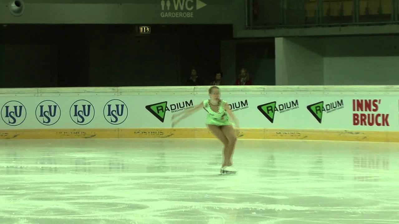 3 Mona Lisa WEINBERGER (AUT) - ISU JGP Austria 2011 Junior Ladies Short Program