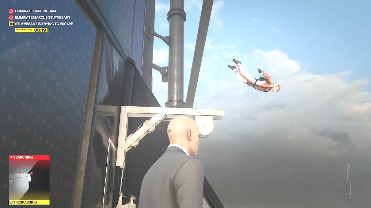 Hitman 3 - Dubai - Mile High Drop Assassination Challenge - Silent Assassin, Suit Only