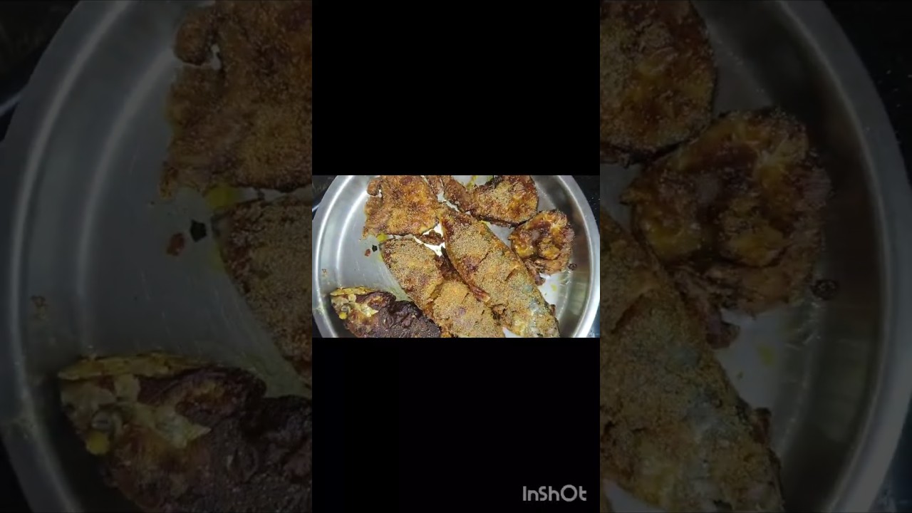 kin fish Rawa fry and🐟 bangda fish masala fry rawa fry south indian style😋