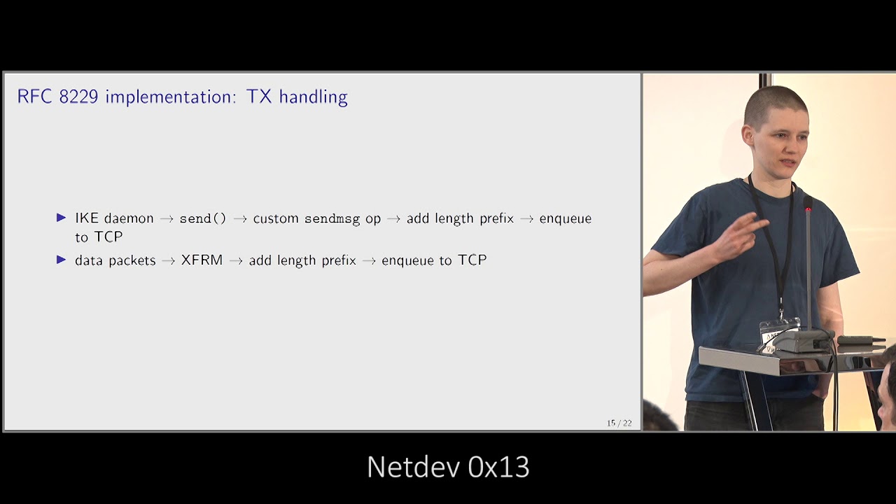 Netdev 0x13 - IPsec encapsulation over TCP