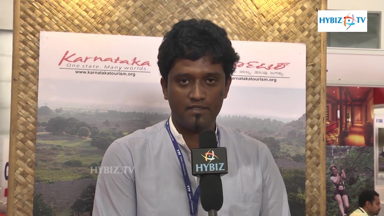 Rakesh Manjunath Travel & Tourism Fair 2015 Hyderabad - Hybiz.tv