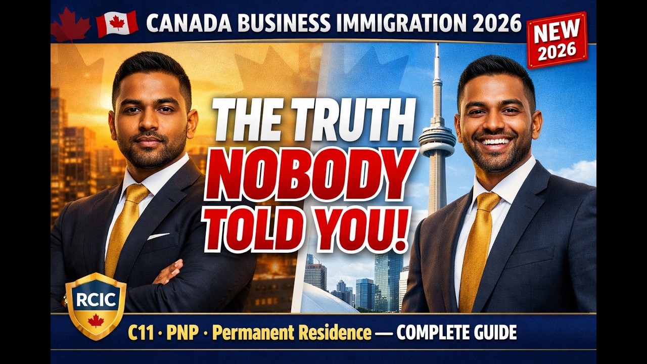 🇨🇦 Бизнес-иммиграция в Канаду 2026: Полное руководство для предпринимателей | C11, PNP и PR: объя...
