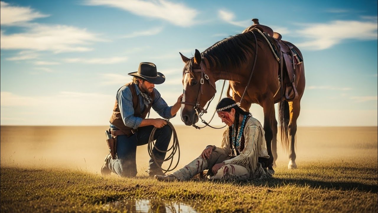 The Cowboy, His Horse, and the Apache Woman | A Wild West Love Story (1800s USA)