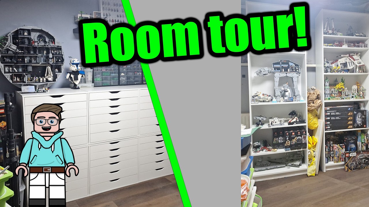 Lego room tour 2025 | Channel update & MOC progression
