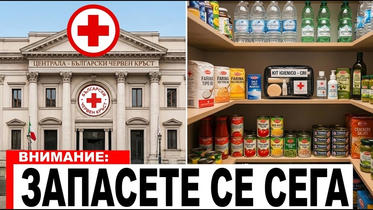 17 Спешни Продукта, За Които Червеният Кръст Казва Да Се Запасите Сега