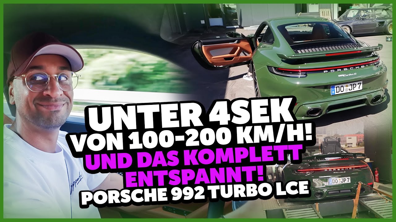 JP Performance - Unter 4Sek von 100-200km/h! Und das komplett entspannt! | PORSCHE 992 Turbo S LCE