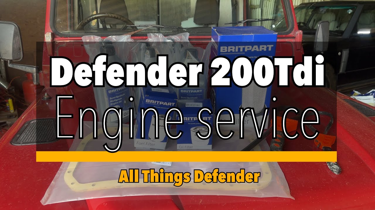 How to service a 200Tdi Defender what can go wrong!