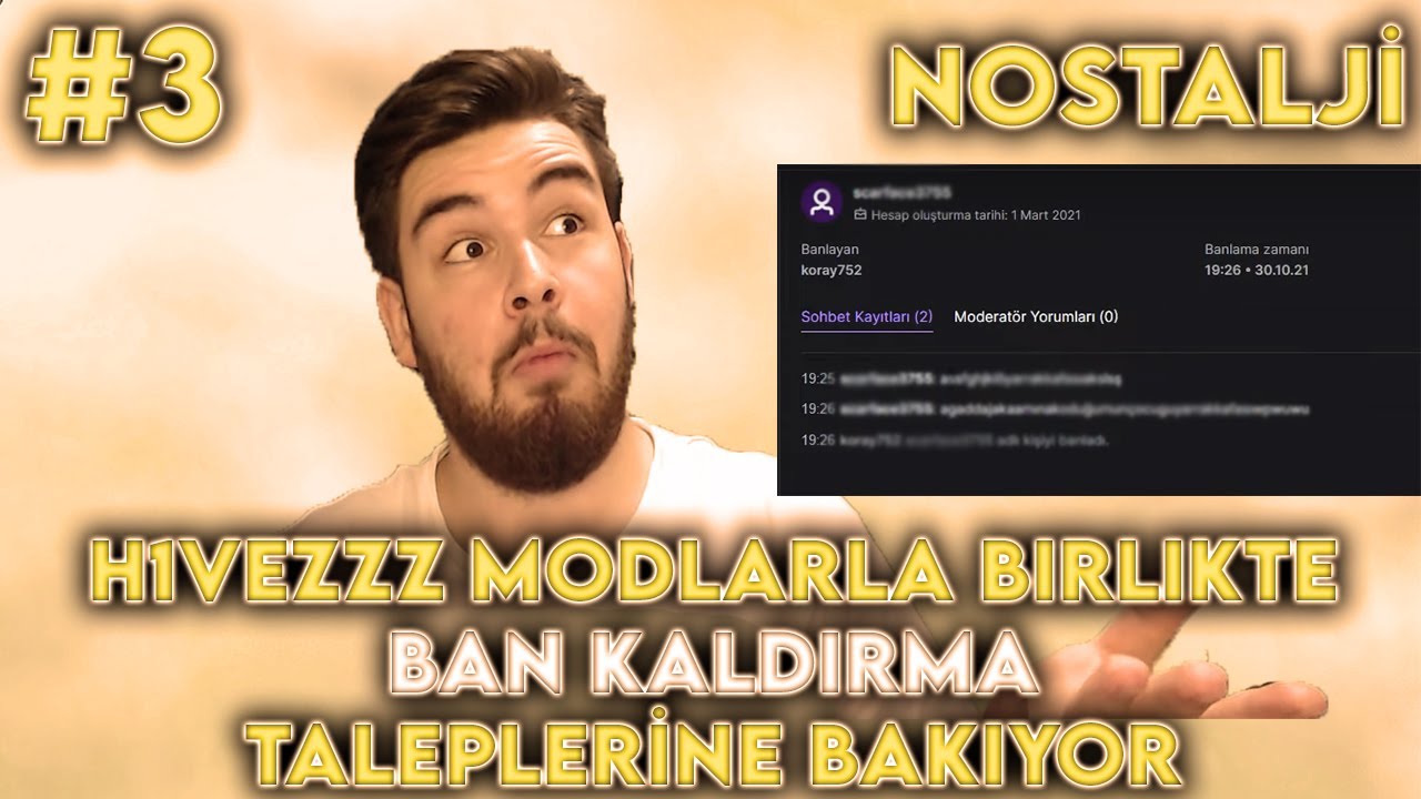 H1vezZz Modlarla Birlikte Ban Kaldırma Taleplerini İnceliyor | H1vezZz İle Nostalji Serisi #3