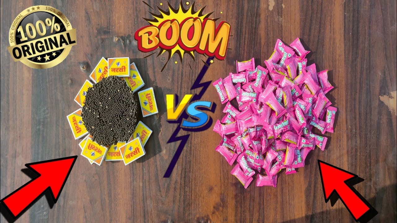 Center fruits Vs Matches | Chewing gum Experiment | Chewing gum Bubble | @MRAREXP