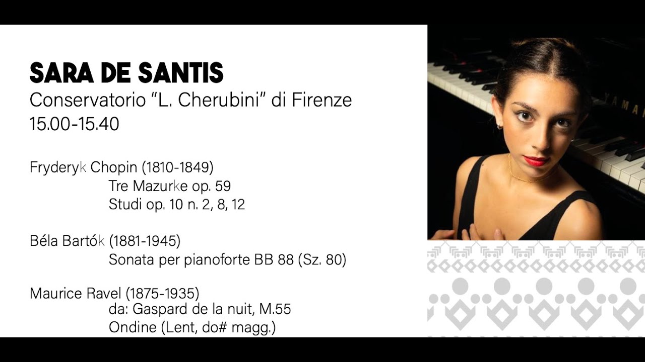 Sara De Santis Semifinale Premio delle Arti 2024  Live Conservatorio di Cagliari
