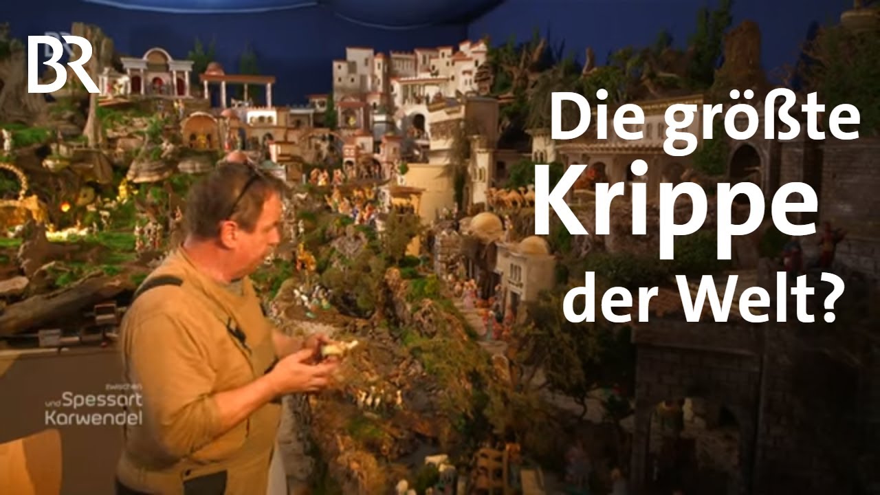 Plößberger Krippenschau: Handgeschnitzte Weihnachtsgeschichte | Zwischen Spessart und Karwendel | BR
