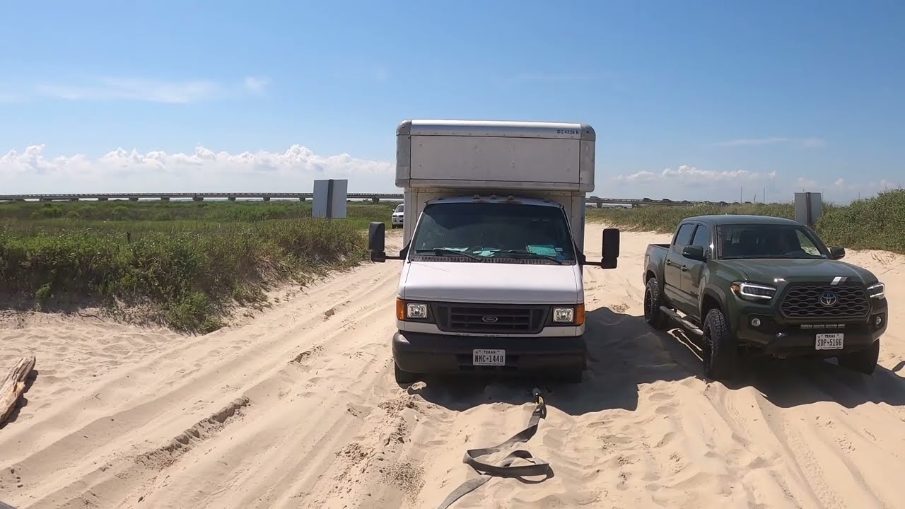 Stuck at the beach: I hope I make it out.