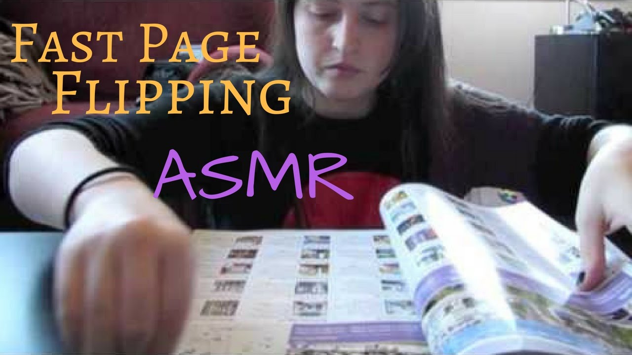 [ASMR] *Fast Page Flipping* (Request)