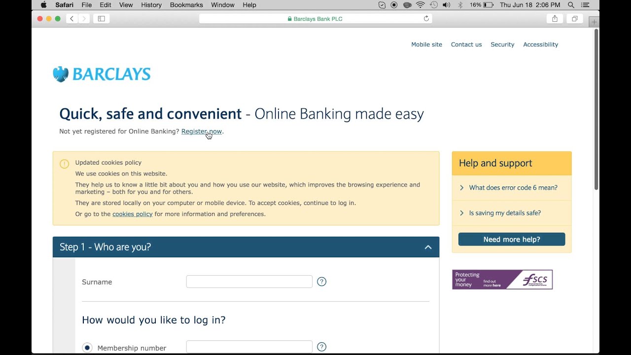 Barclays Bank Online Banking Login | Enroll