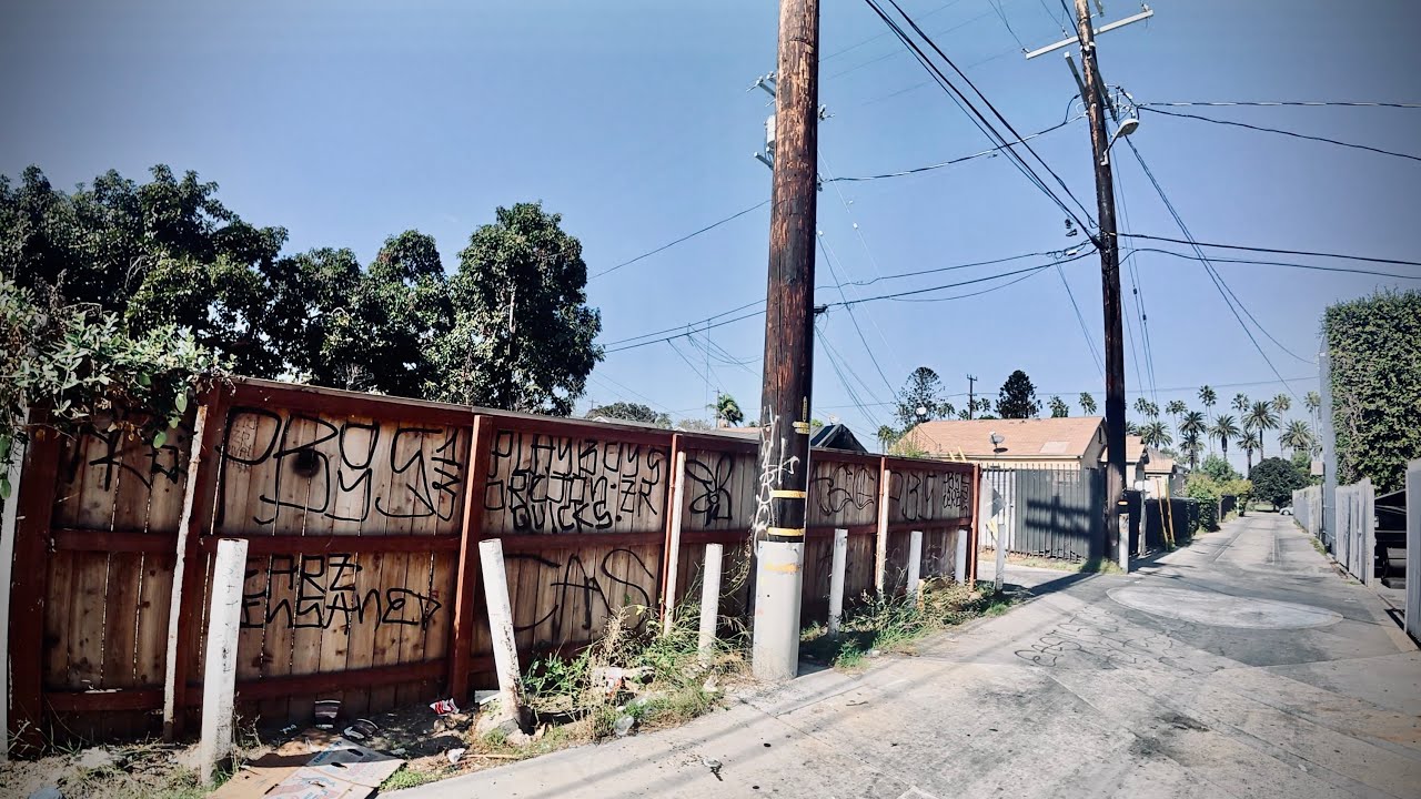 51,53,56 Банда Playboys 13 в Южном Централе, Калифорния (посещение самых опасных и активных банд ...