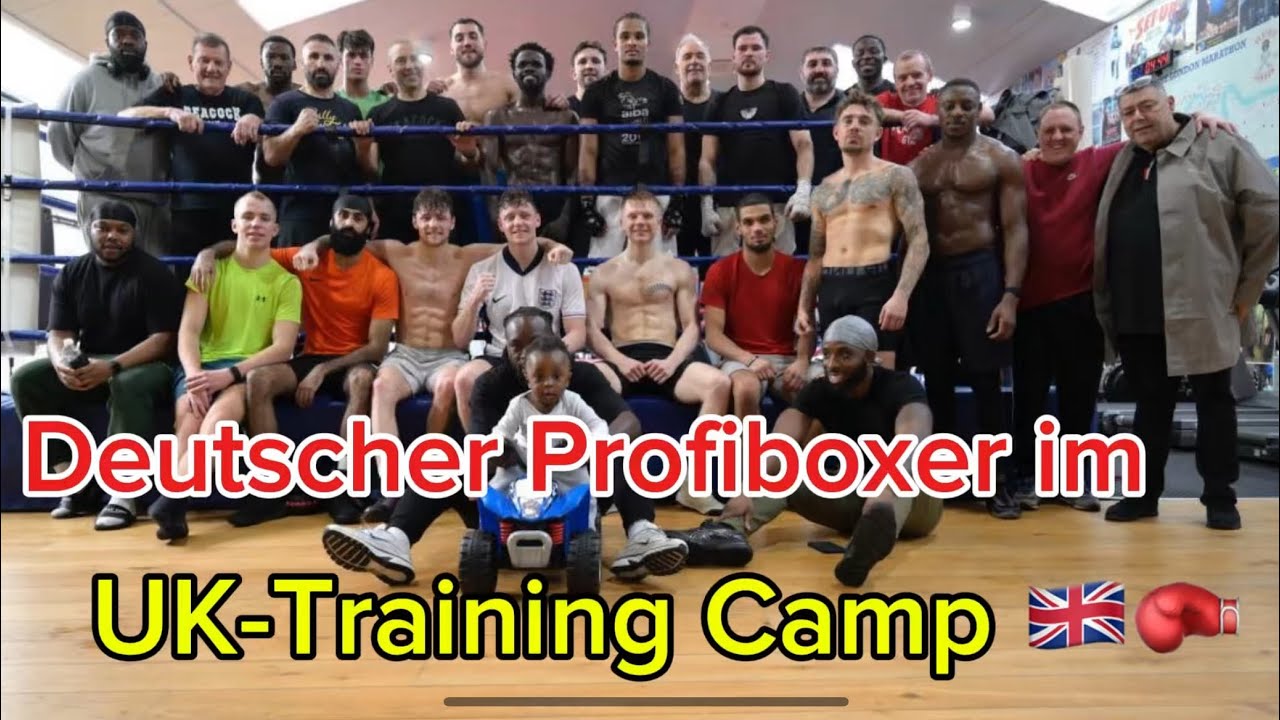 DEUTSCHER PROFIBOXER im Trainingscamp in UK🇬🇧🥊 1~Vlog #boxing #profiboxen #boxen #Profiboxer #Camp