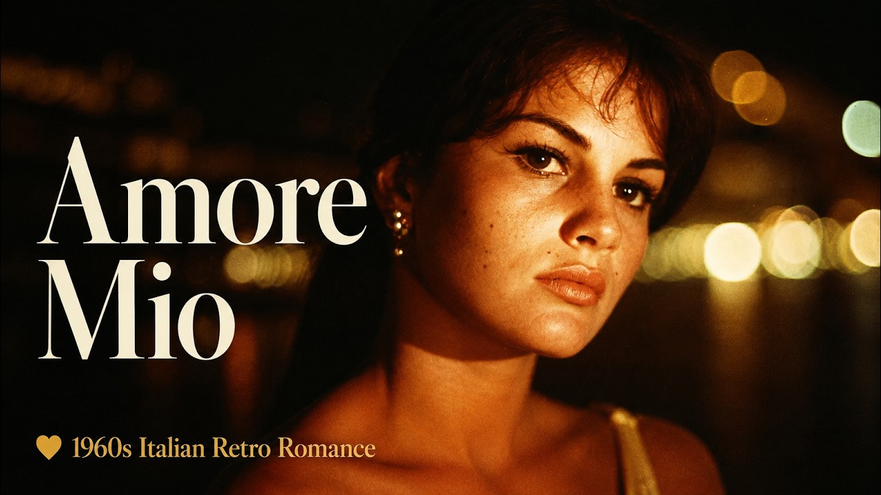 Amore Mio, Nella Notte di Positano ❤️ – A 1960s Italian Melancholic Love Song | Official Music Video