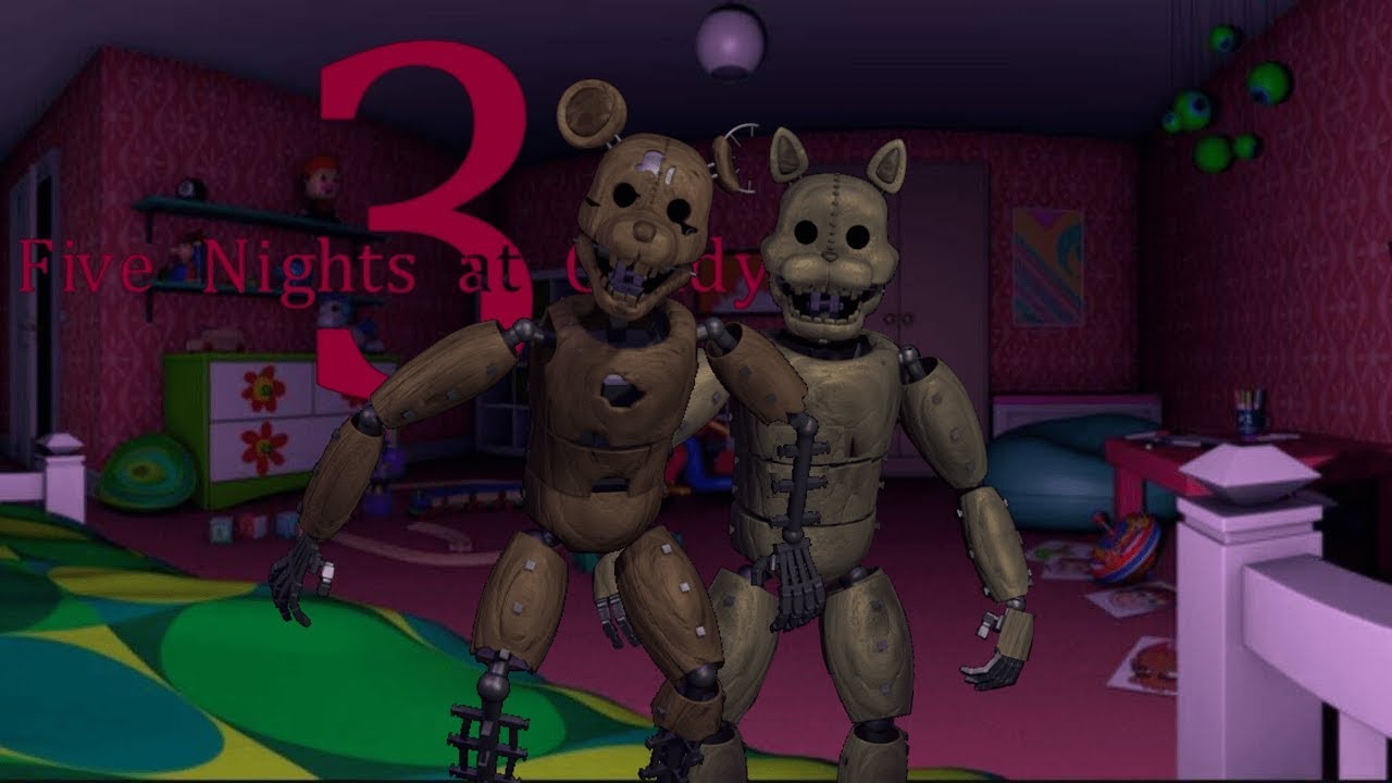 Five Nights at Candy's 3 - Nights 1 to 5 Full Gameplay