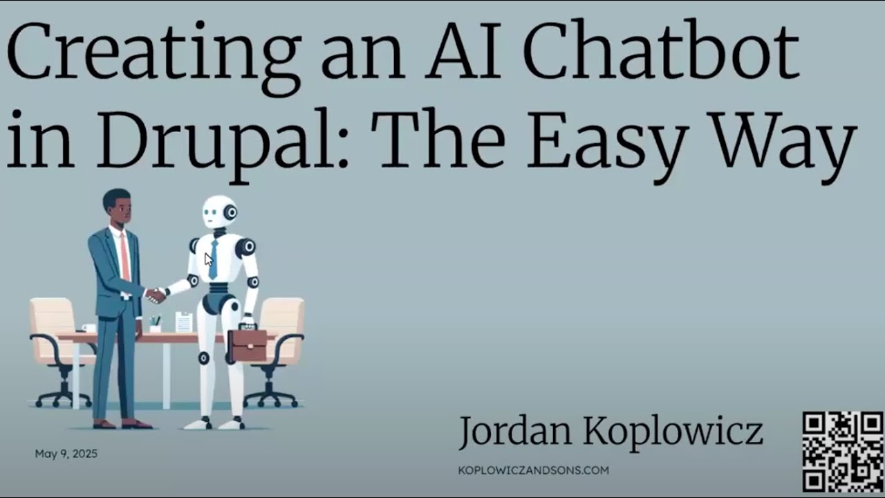 Creating an AI Chatbot in Drupal: The Easy Way
