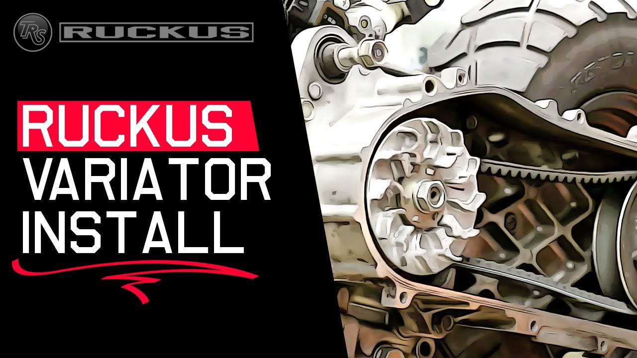 HONDA RUCKUS VARIATOR INSTALL