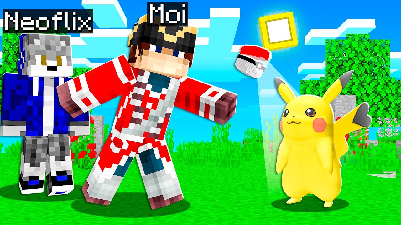 ON DEVIENT DRESSEUR DE POKÉMON DANS MINECRAFT !
