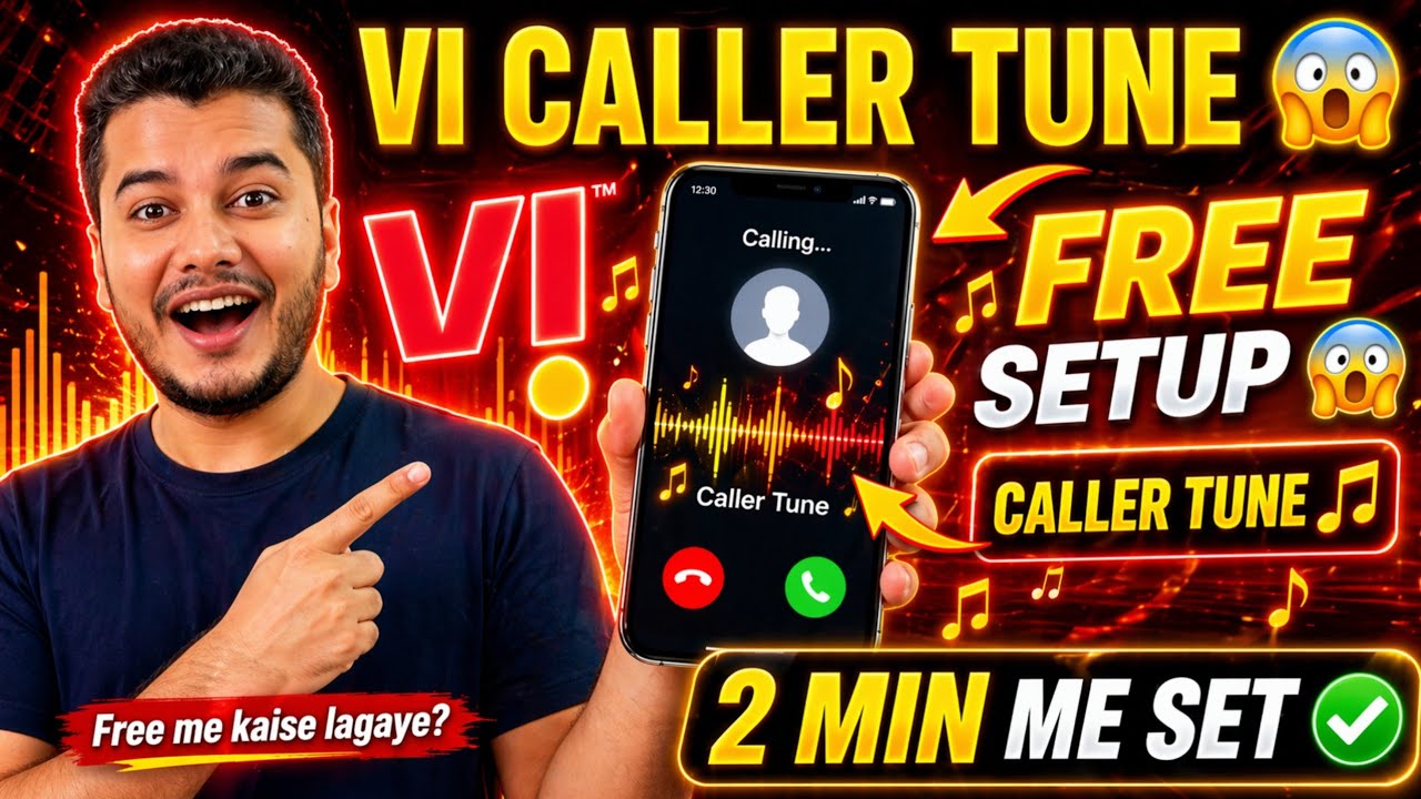 Vi sim me caller tune kaise lagaye free | Vi me caller tune kaise set kare 2026