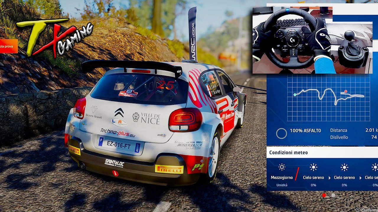 WRC GENERATIONS | Logitech G923 | Shakedown Rallye Sanremo (PC) [2K60fps]