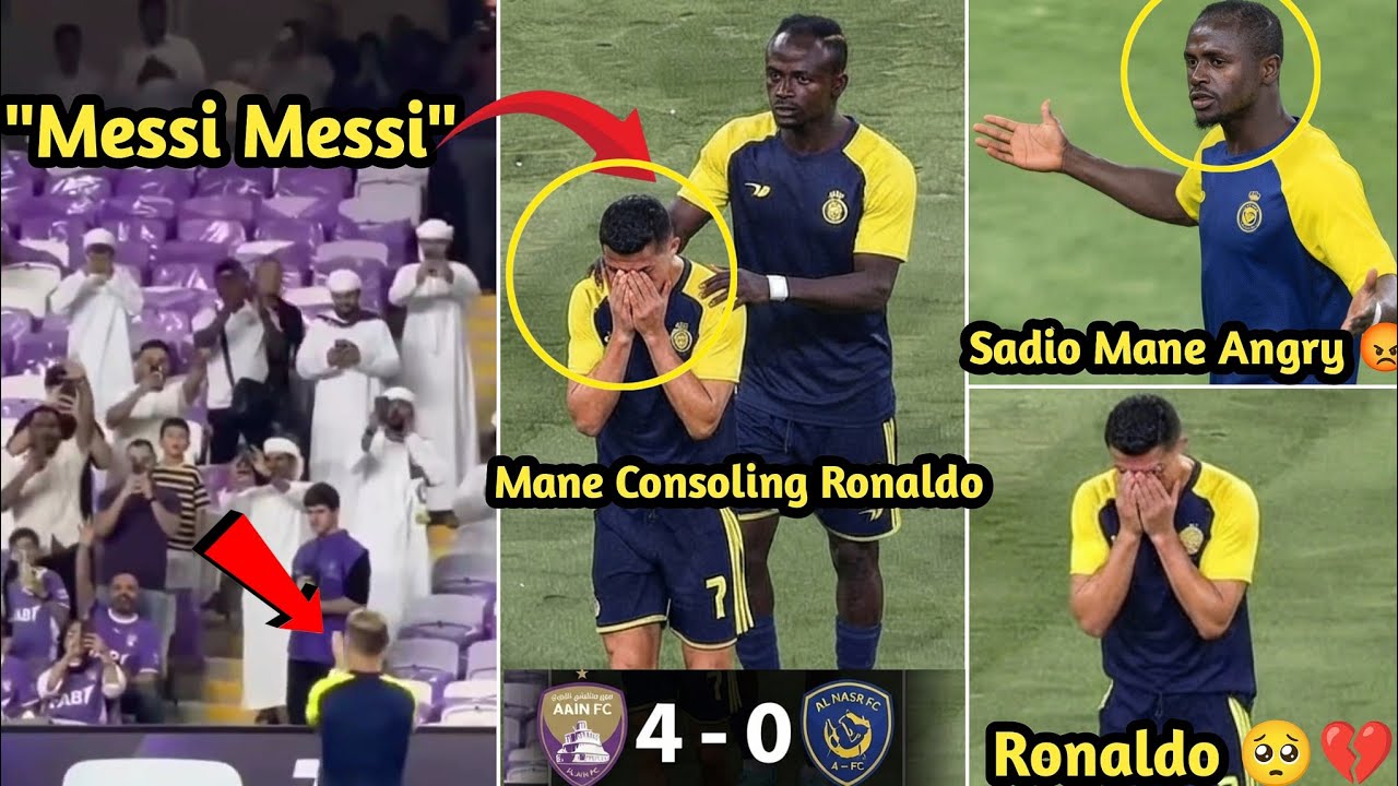 Al Ain Fans Were Chanting Messi's Name infront Of Ronaldo - Sadio Mane Was Angry At Al Ain Fans