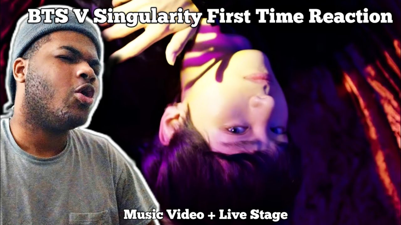 R&B LOVER REACTS TO BTS V Singularity FOR THE FIRST TIME!!