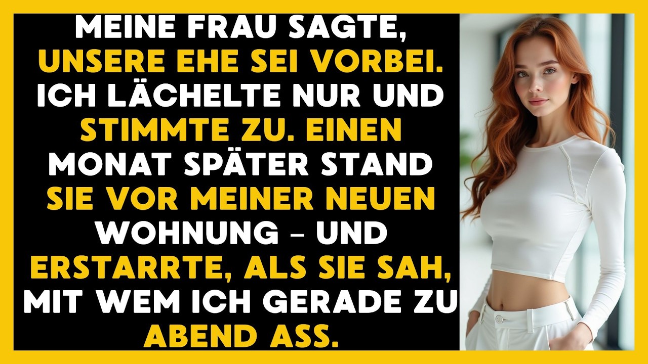 Meine Frau Erklärte Die Ehe Für Beendet – Einen Monat Später Stand Sie Unerwartet Vor Meiner Tür.