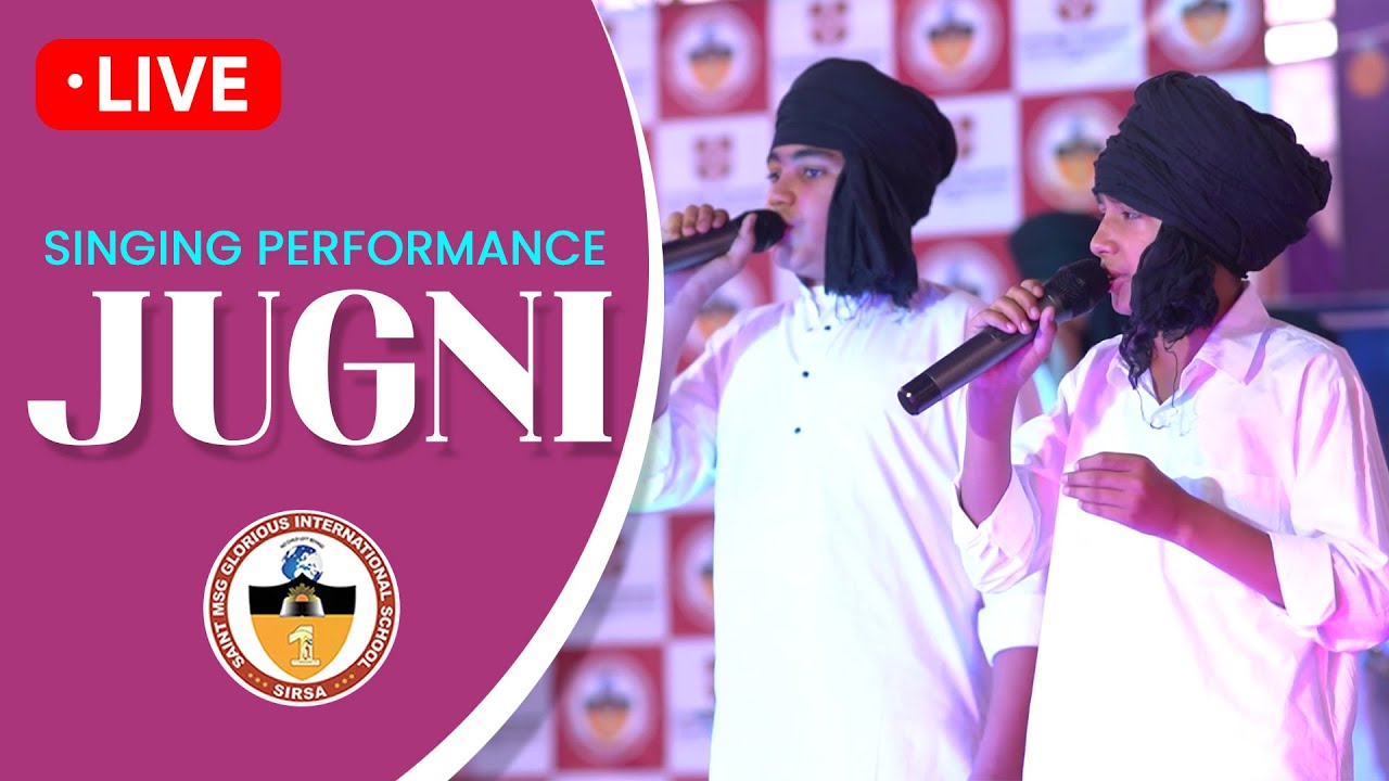 Experience the electrifying performance | Jugni Live Singing Performance by Saint MSGians
