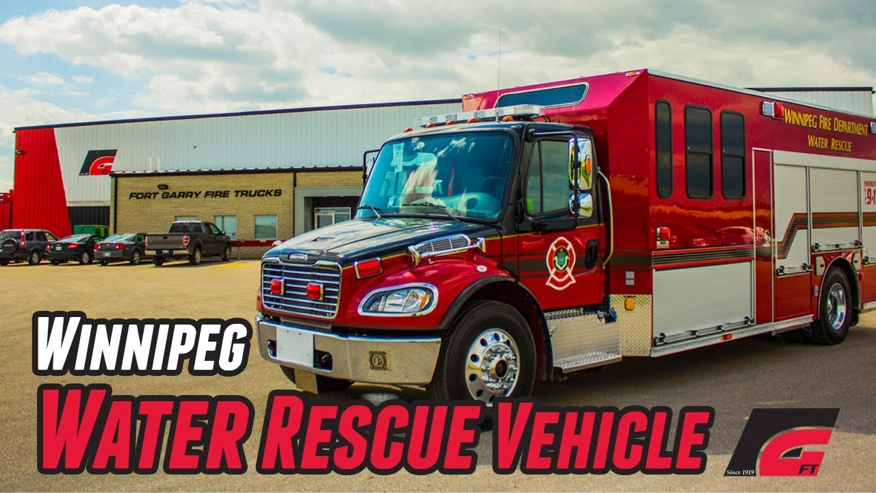 Winnipeg Water Rescue Vehicle