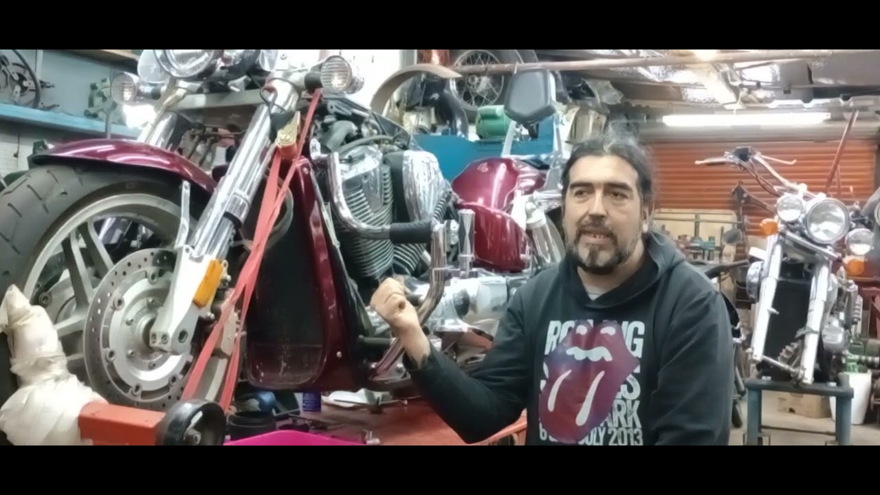 Honda vtx 1800 sistema de frenos CBS 