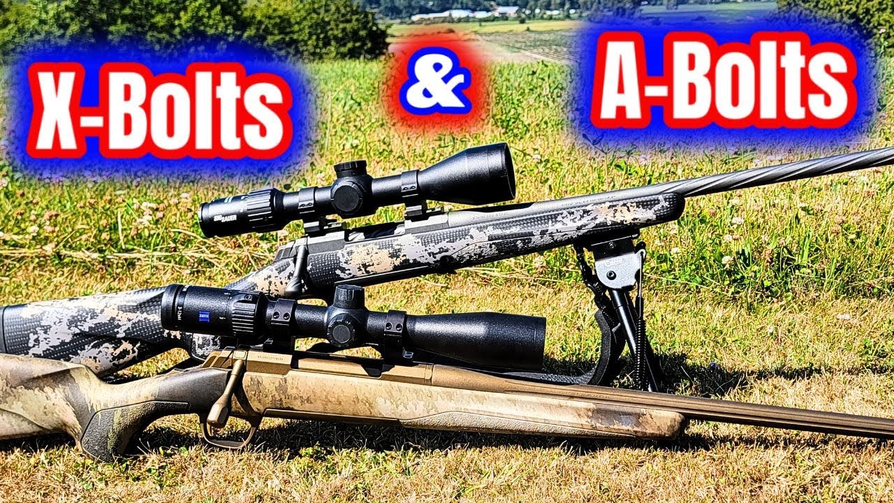 A-BOLT Vs. X-BOLT: Hunting Rifle Comparison