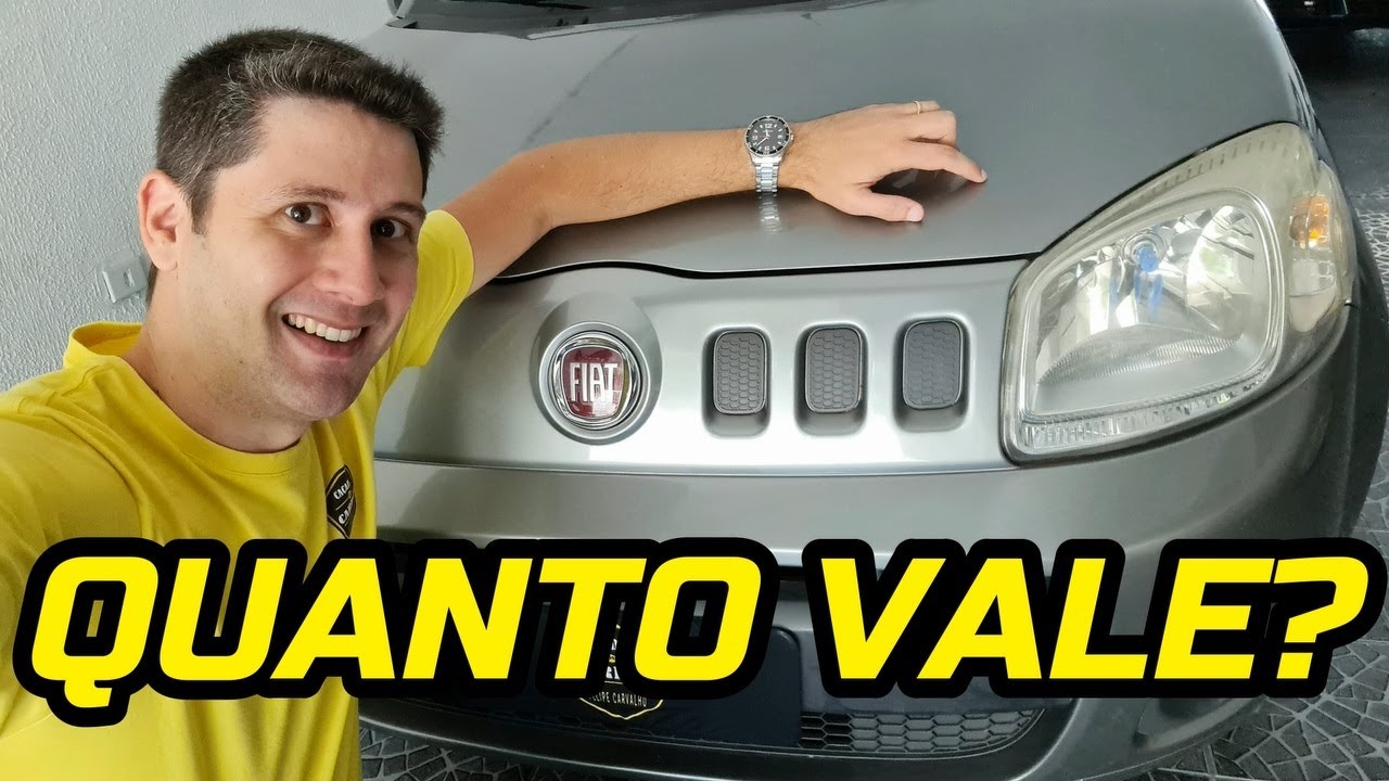 QUANTO VALE? Fiat Uno Vivace 2013 // Ca&ccedil;ador de Carros