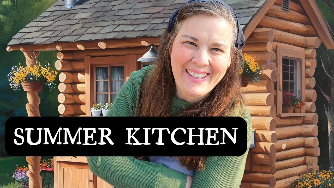 RECLAIMING EXTREME FRUGALITY -FIRST STEPS NEW SUMMER KITCHEN