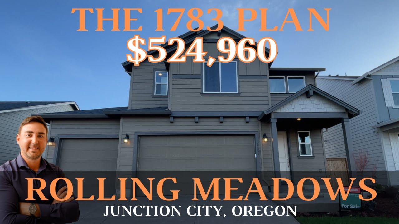 The 2321 Plan | New Construction by Holt Homes Home Tour | Rolling Meadows | Junction City Oregon