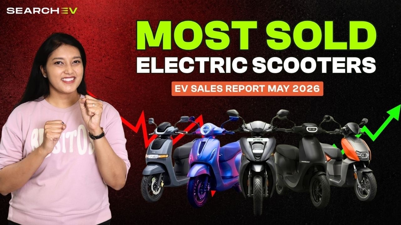 Top 10 EV Scooter Brands in India | May 2026 EV Scooter Sales Report | TVS vs Bajaj vs Ather vs Ola