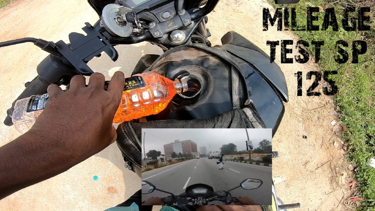 honda sp 125 mileage test in tamil | sp 125 mileage test