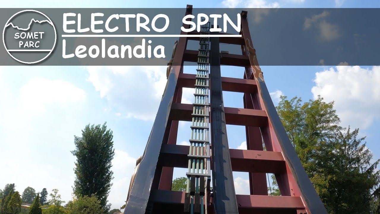 🎡 ELECTRO SPIN Leolandia onride 4K