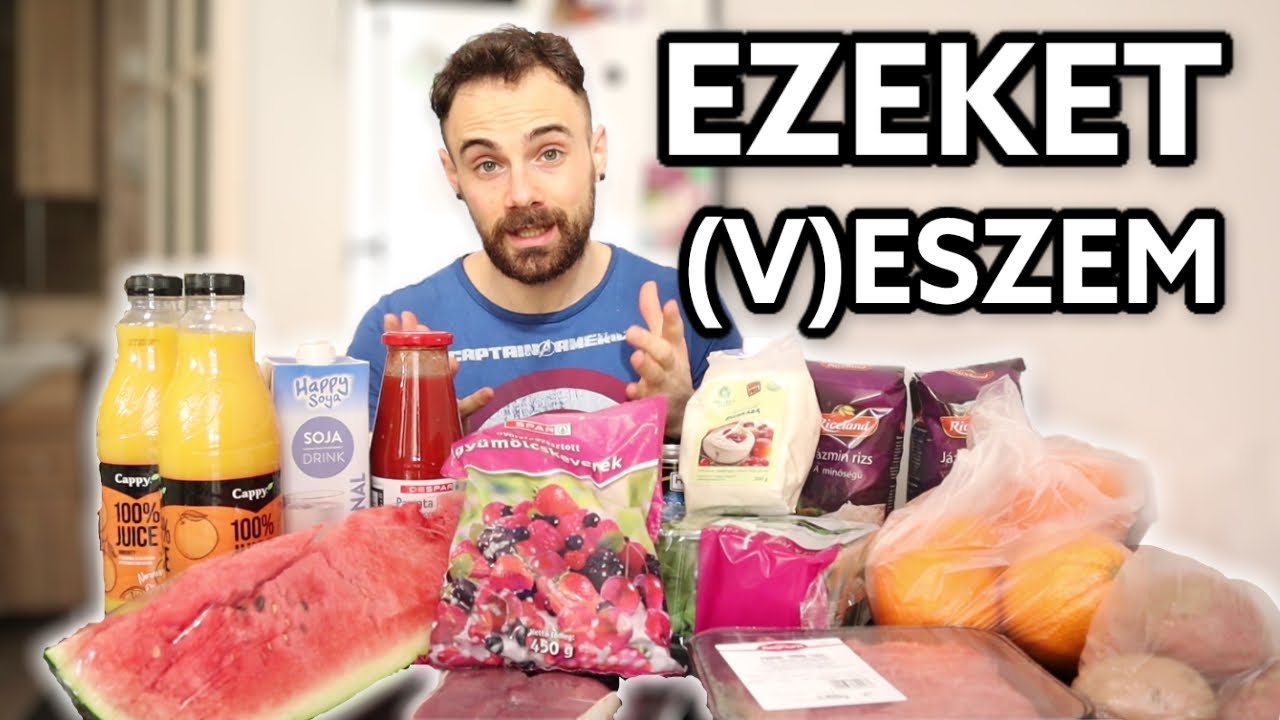 Ezeket az ételeket fogyasztom TISZTA IZOM-építéshez!!  #mutimiteszel 💪