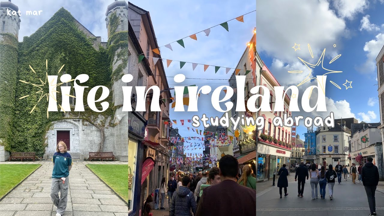 life in galway: studying abroad life, cliffs of moher, spiddeal craft village, going out in galway