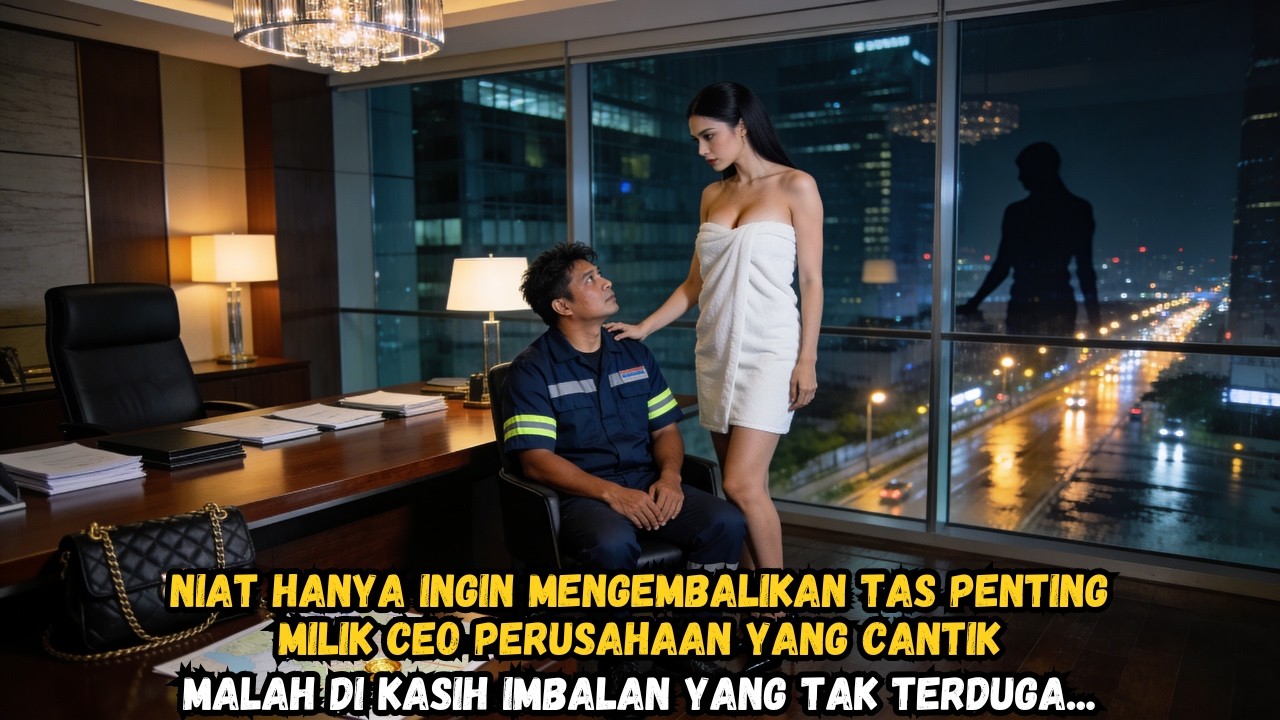Niat Mengembalikan Tas CEO Cantik yang Hilang, Pria Sederhana Ini Malah Dapat Imbalan Tak Terduga! 😱